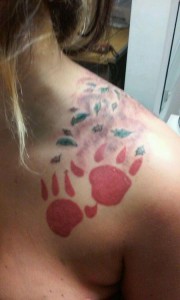 Bear Paw Tattoo