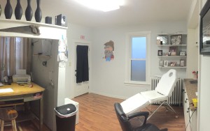 Cecilia's Main Street Tattoo Gallery Tattoo Area