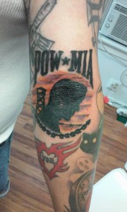 POW MIA Tattoo