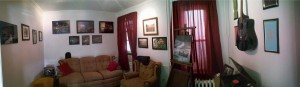 Full shot of front waiting area